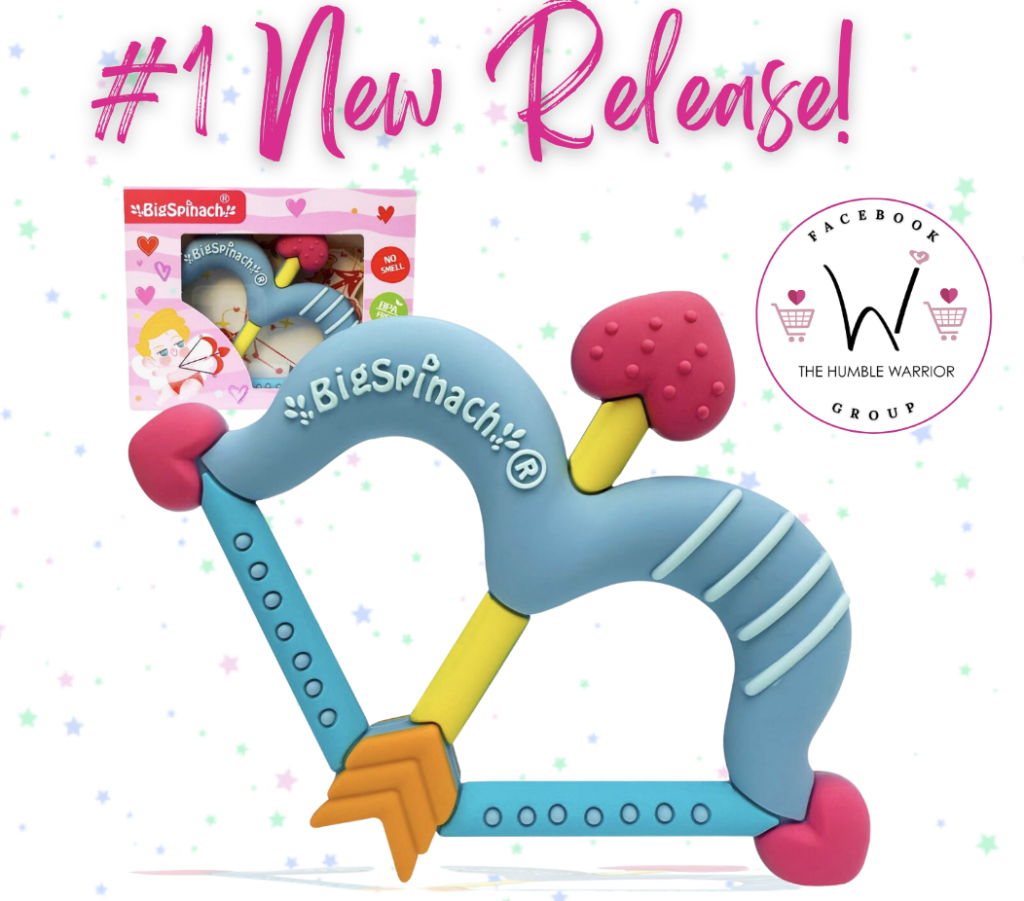 Heart-Shaped Silicone Baby Teether Toys!